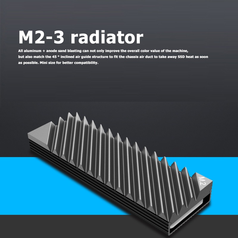 Vivi PCI-E NVME M.2 2280 SSD Heatsinks Untuk M.2 NVME Solid State Hard Drive