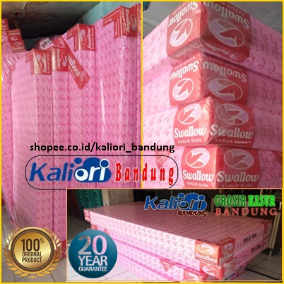 Kasur Busa Swallow Ukuran 70, 80, 90, 120 garansi 20 tahun