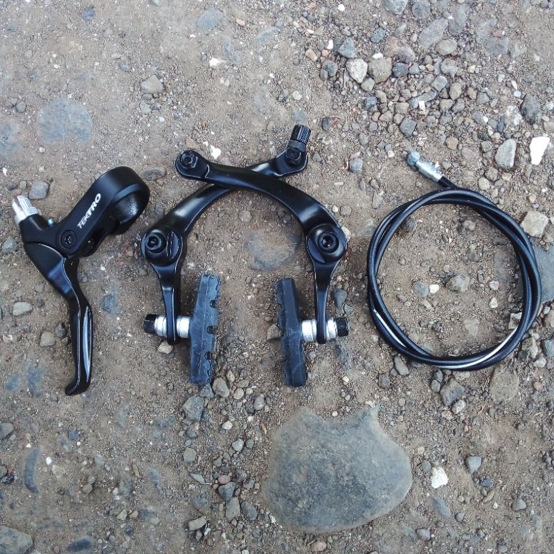 Parts BMX Front U Brake Kit Rem Depan Sepeda Tektro