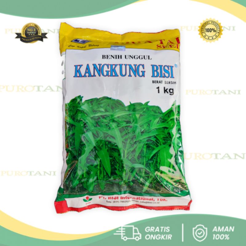 Bibit Benih kangkung unggul Bisi 1kg