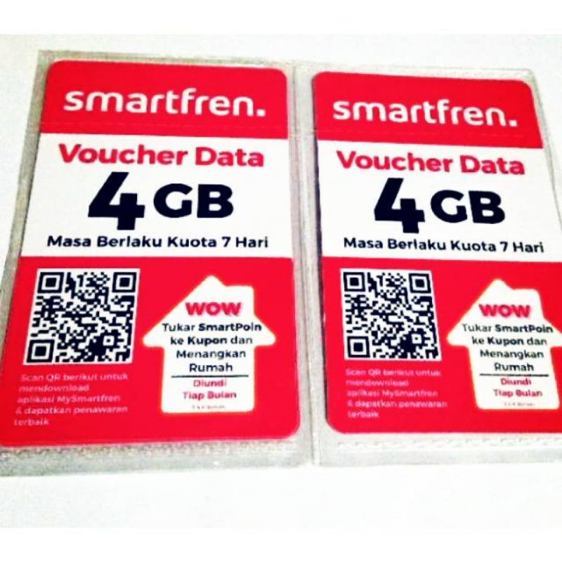 Voucher Smartfren 4 gb