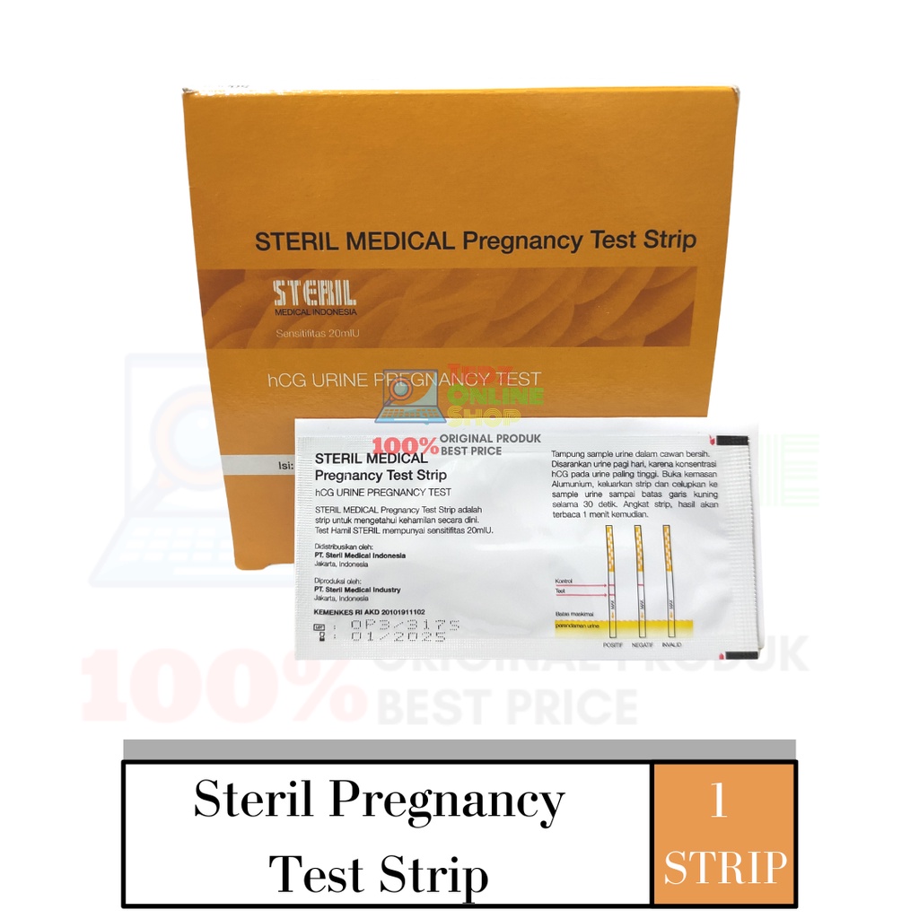 Steril Medical Pregnancy Tes Kehamilan