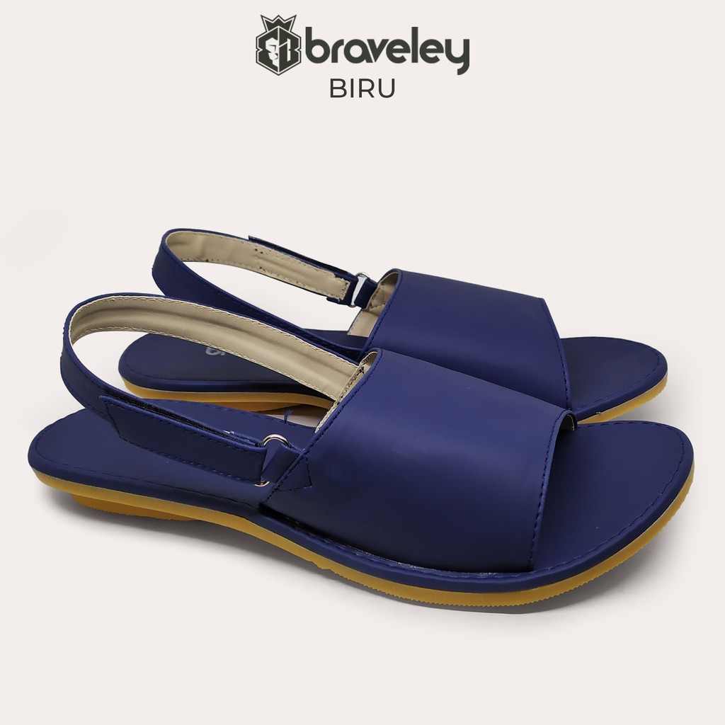 SEPATU SANDAL WANITA KARET NON SLIP / SENDAL TALI BRAVELEY