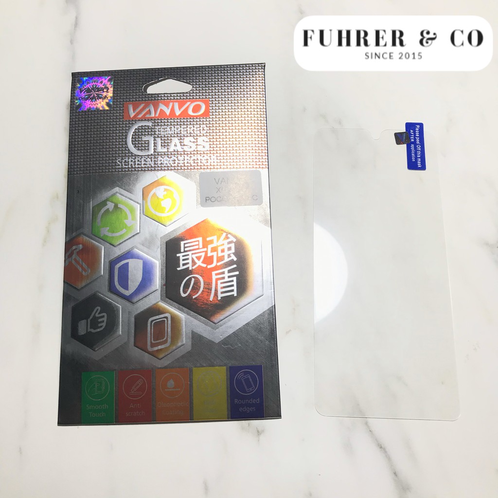 Vanvo Soft Casing + Tempered Glass Xiaomi Poco X3 NFC