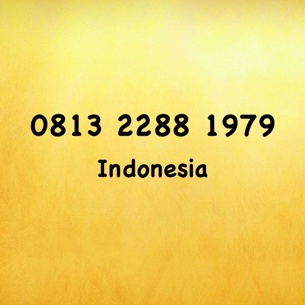 Nomor Cantik Simpati Seri Tahun - 79 - 0813 2288 1979