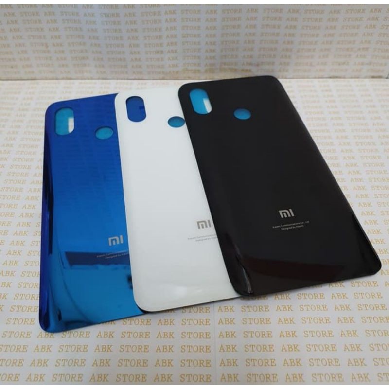 BACKDOOR BACK COVER KESING CASING HOUSING XIAOMI MI8 / MI 8 BAHAN KACA TUTUP BELAKANG ORIGINAL