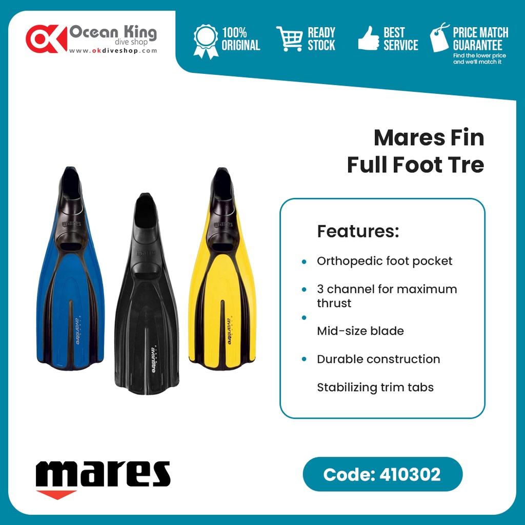 Fin Mares FF Avanti Tre - Diving/snorkeling Fins