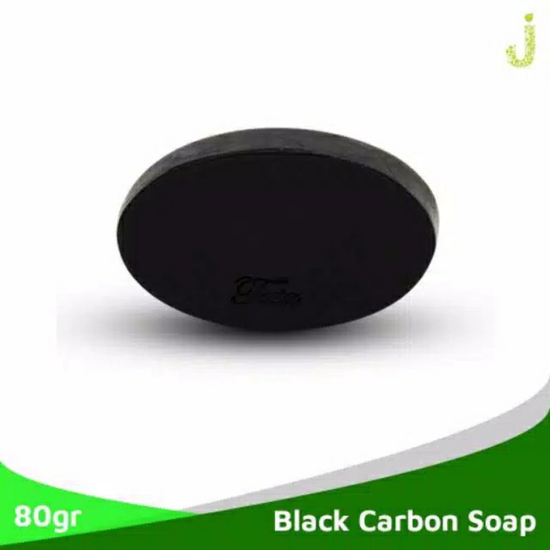 (BPOM) Sabun Batang Cuci Wajah/Muka Tata Black Carbon Soap 80gr