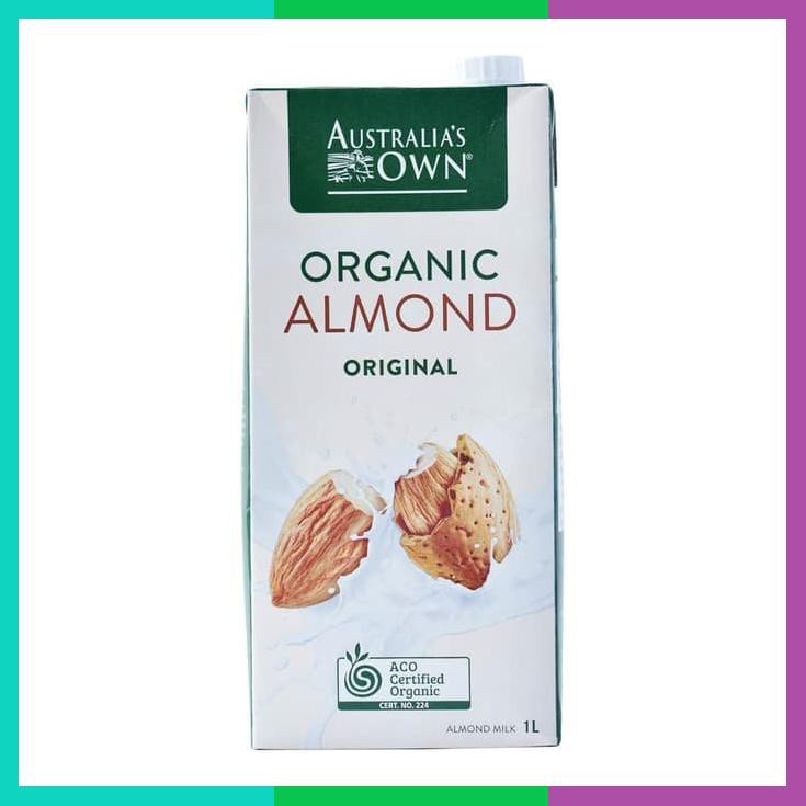 Gojek Only Australia'S Own Organic Almond Milk Susu Almond Organik