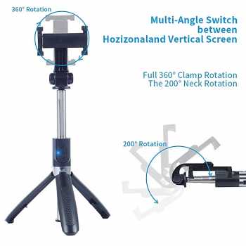 Tongsis Selfie Tripod Mini dengan Bluetooth Shutter Tongsis Selfie Tripod Mini Bluetooth Shutter