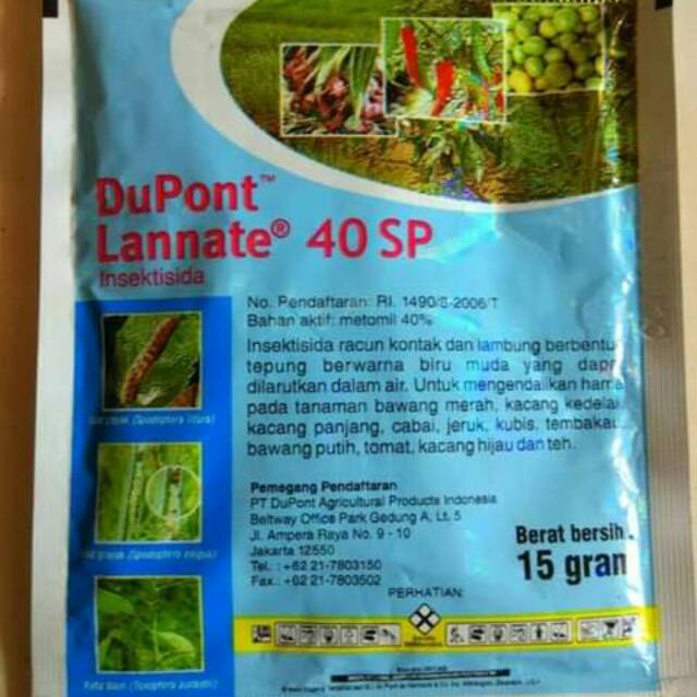 insektisida DUPONT LANNATE 40SP 15gram