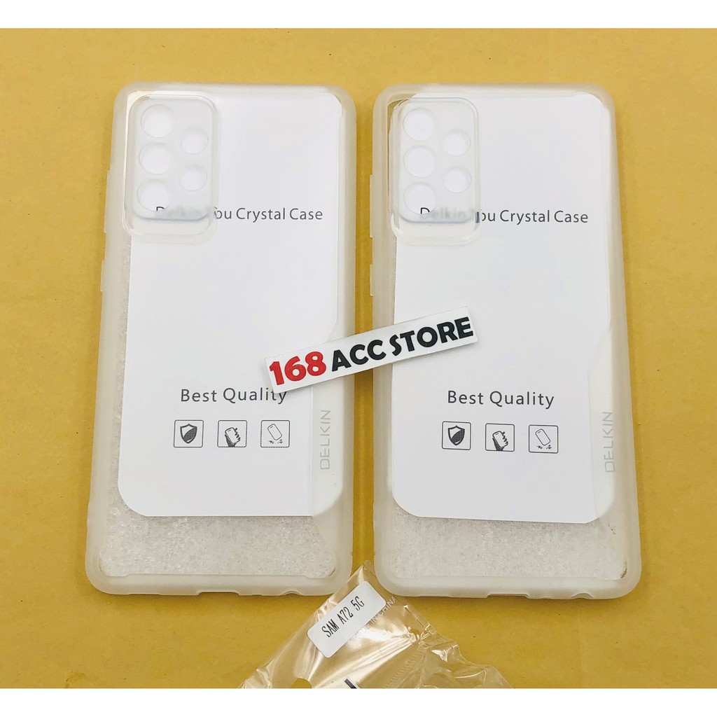 SILIKON SAMSUNG A72 5G CRYSTAL / SOFT CASE SAMSUNG A72 5G CRYSTAL CASE