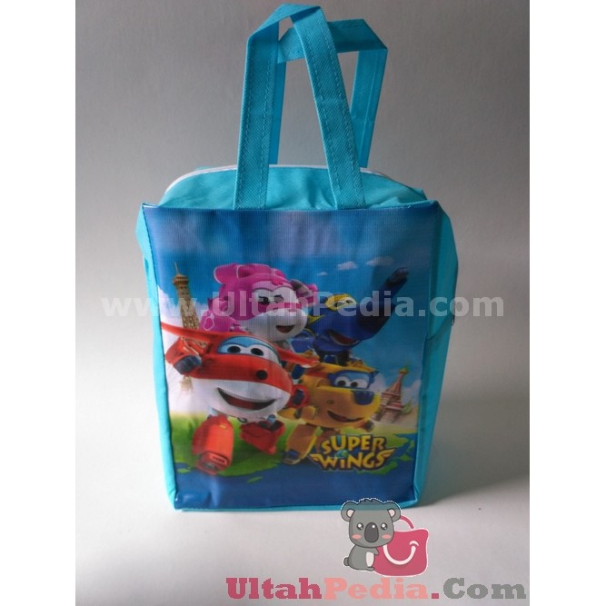 

Tas Ultah Anak | Souvenir Ulang Tahun Anak GodieBag | Resleting SuperWing