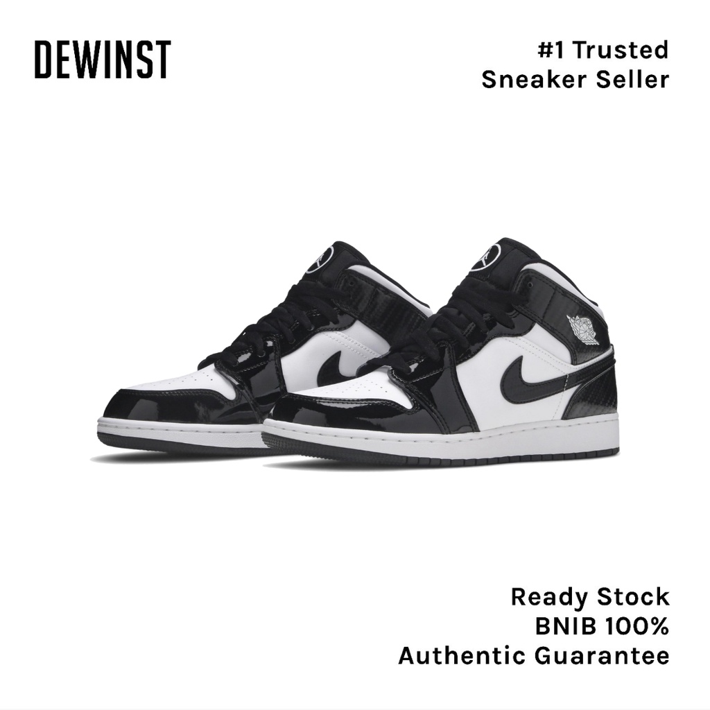 Air Jordan 1 Mid SE All Star Carbon Fiber GS BNIB RESMI ORIGINAL