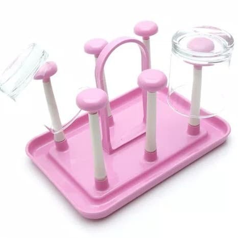 Calista Stand Gelas Plastik/Tempat Gelas