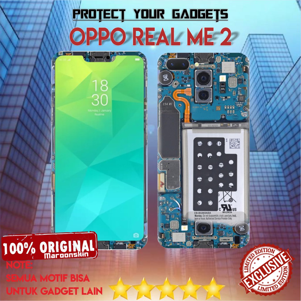 Garskin Oppo Realme 2 MESIN