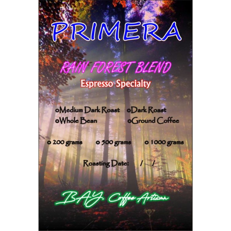 

PRIMERA Rain Forest Blend (1000 gram)