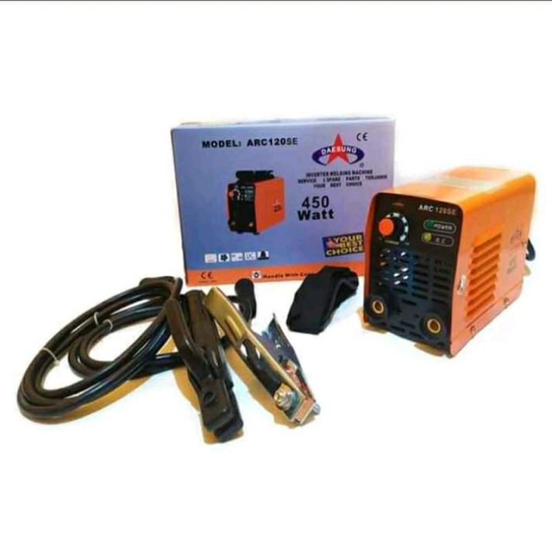 Mesin Las Inverter Daesung 120SE 450watt KOREA TEHNOLOGY