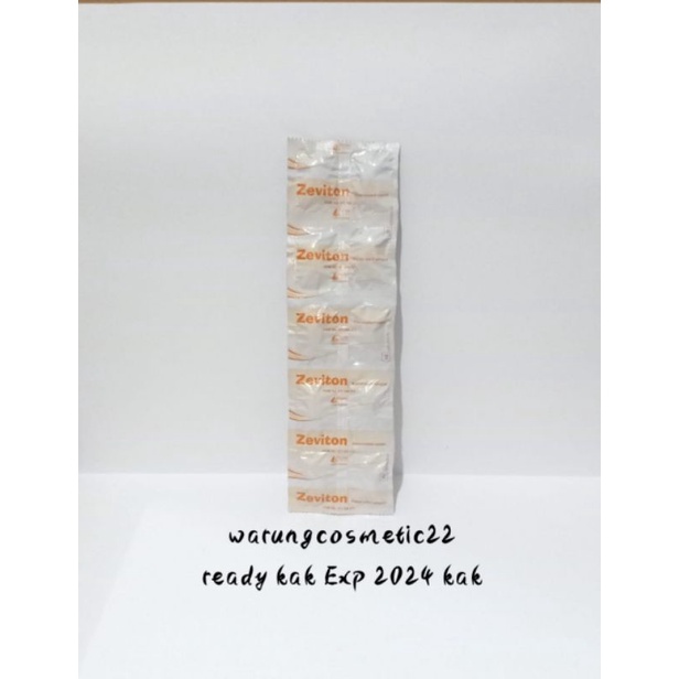 zeviton multivitamin  @ 10 kaplet per strip