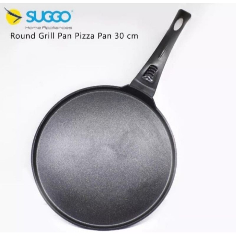 Suggo Round Grill Pan Pizza / Panggangan Teflon