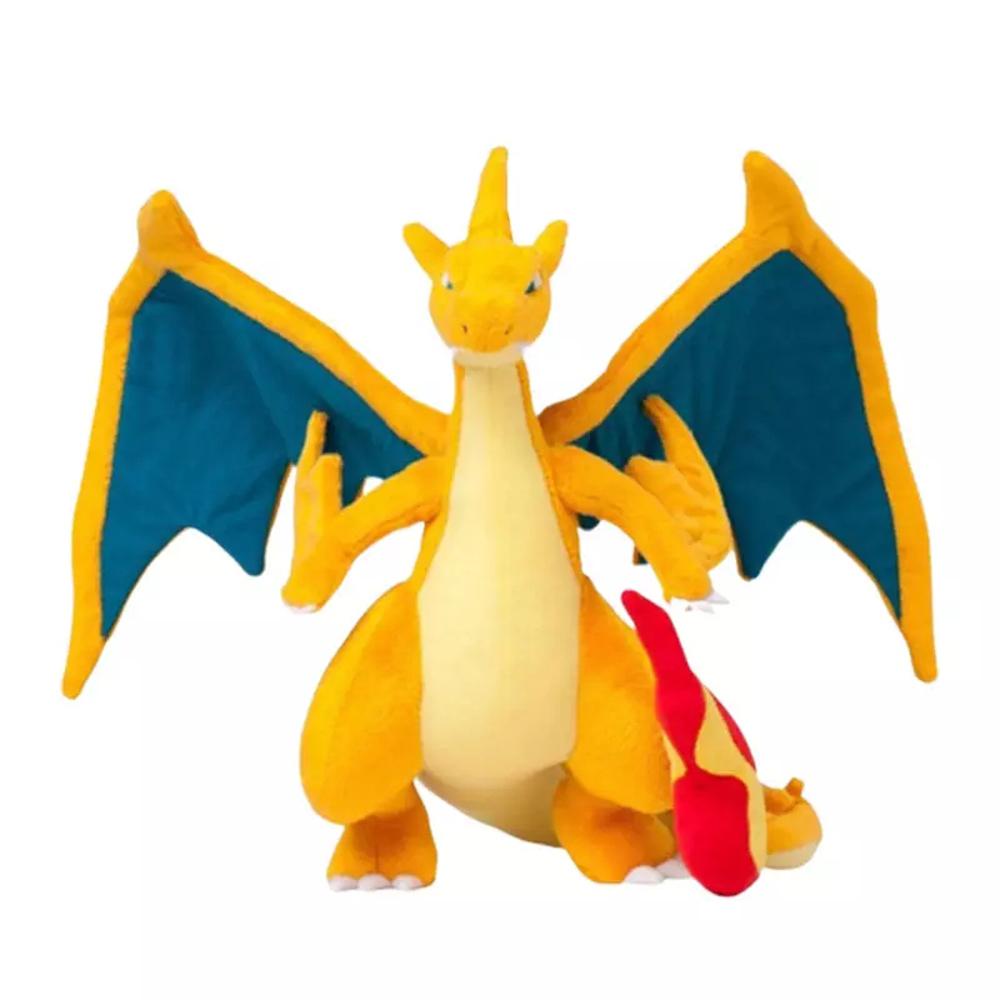 Quinton Mega Charizard Hadiah Natal Untuk Anak-Anak Boneka Binatang Kartun Mainan Lembut Mewah