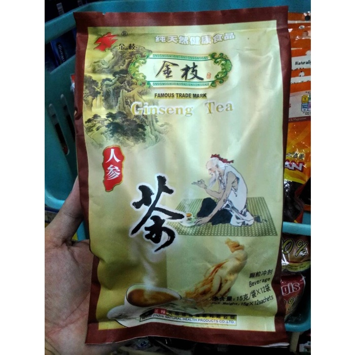 

ORIGINAL MURAH Jinzhi ginseng herbal tea 15 sachet x 12gr