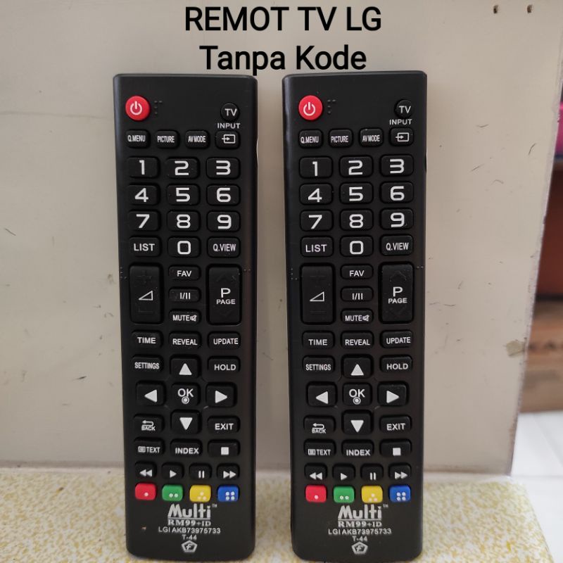 REMOT TV LG / Remote Tanpa Program Kode ( LED, LCD, TABUNG, Plasma ) / SMART NETFLIX