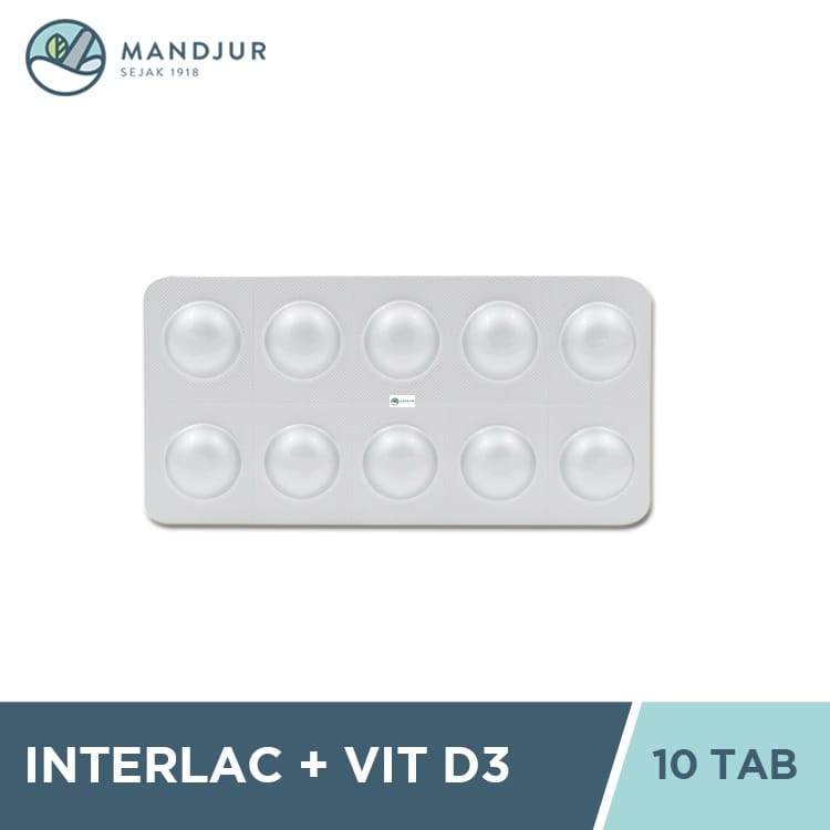 Interlac 10 Tablet Vitamin D3