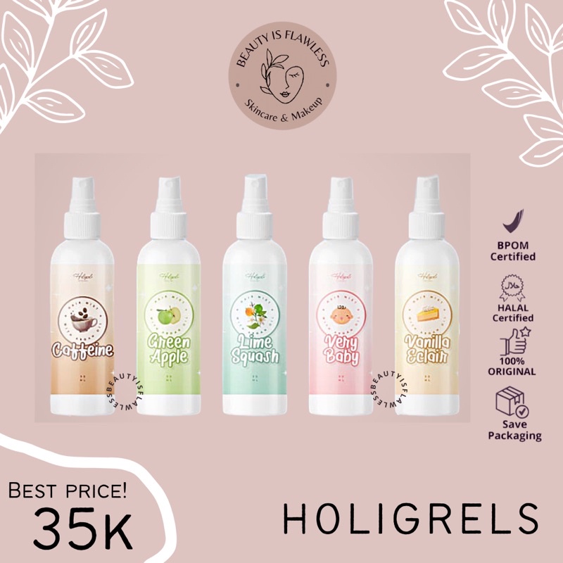 [READY] HAIRMIST BODYMIST BY HOLIGRELS HAIR MIST BODY MIST VANILA ECLAIR BY HOLIGREL HOLIGRELSKINCAR