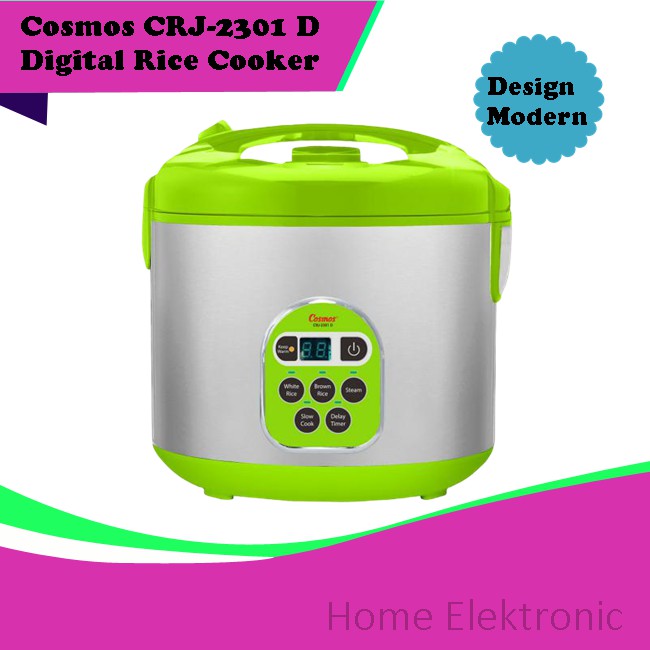 Cosmos CRJ-2301 D Penanak Nasi Digital - 2 Liter