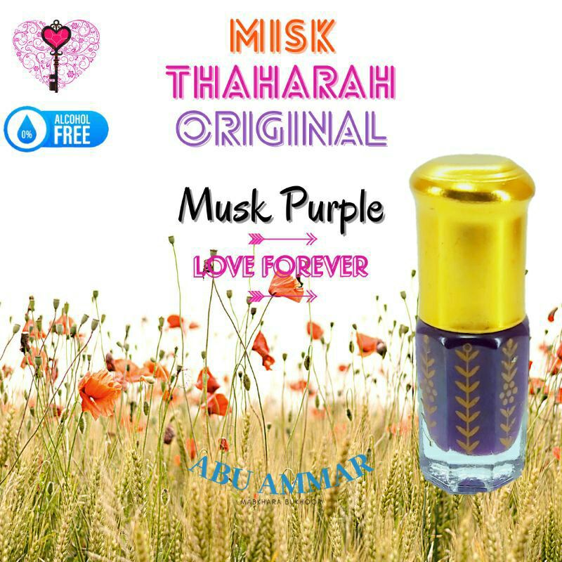 MISK THAHARAH KENTAL ORIGINAL PARFUM ARAB 3ML