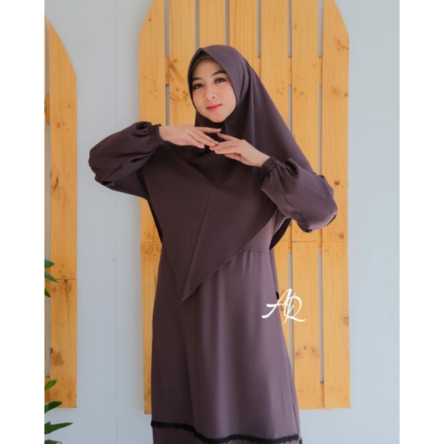 RIHANNA SET SYAR'I BY AR/SET SYAR'I BY AR/GAMIS SET SYAR'I BY AR/GAMIS SET HIJAB SYAR'I BY AR/GAMIS 