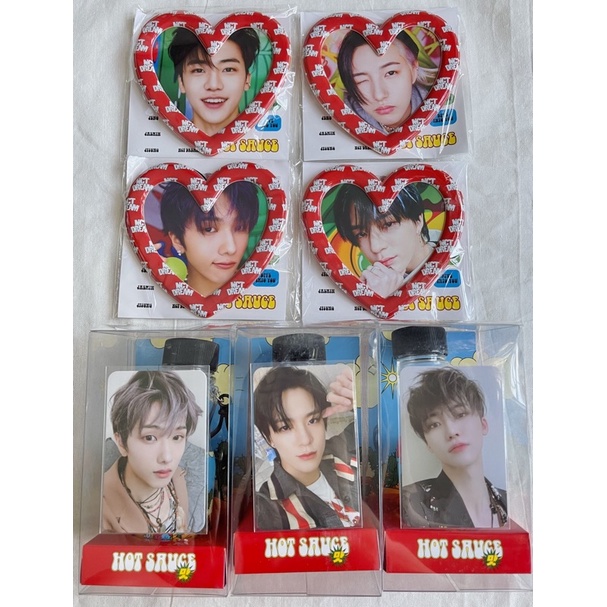 NCT DREAM HOT SAUCE MD MAGNET STAND & KEYRING PC SET RENJUN JENO JAEMIN JISUNG