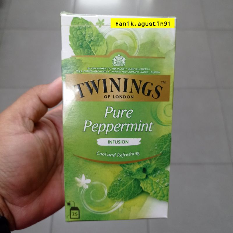 

Twinings Teh Celup Pure Peppermint 25x2gr