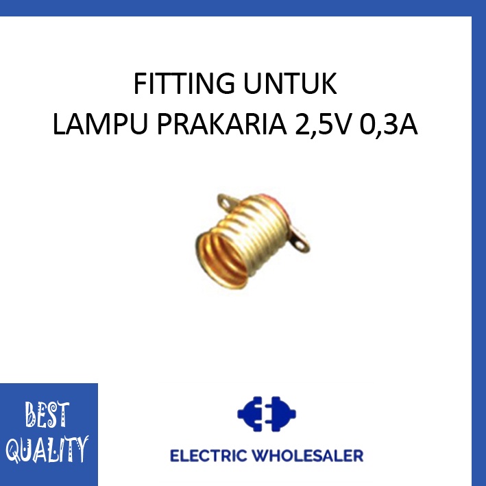 5 PCS FITTING LAMPU PRAKARIA