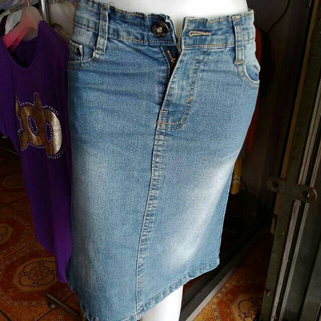 ROK JEANS PENDEK WANITA TERBARU SUPER TRENDY PREMIUM POCKET SKIRT IMPORT NO STRETCH TIDAK MELAR