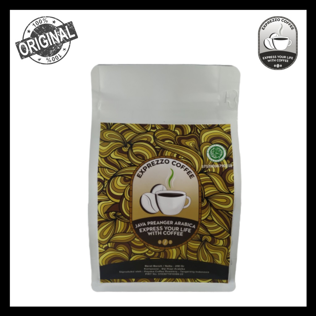 Jual Kopi Arabika Java Preanger Exprezzo Gram Roasted Beans Bubuk Shopee Indonesia