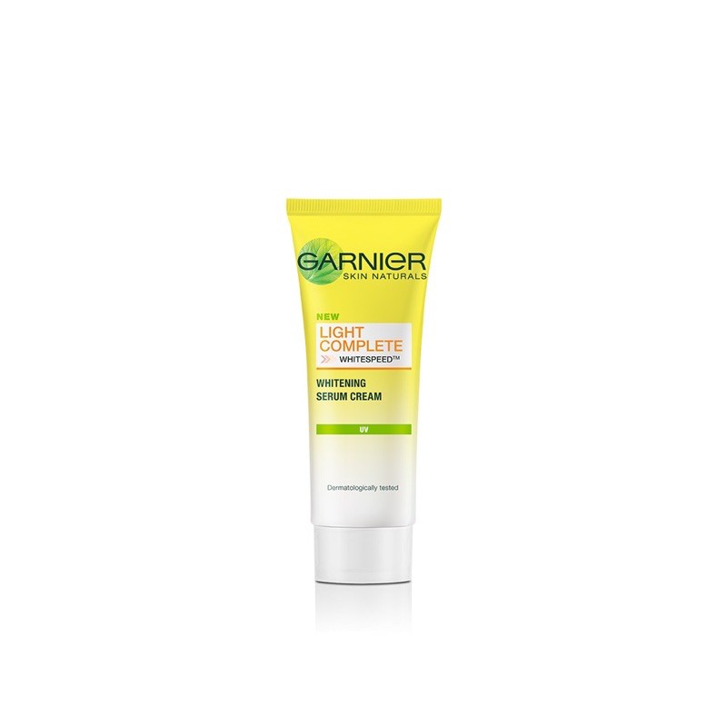 GARNIER BRIGHT COMPLETE WHITE SPEED SERUM / DAY CREAM UV