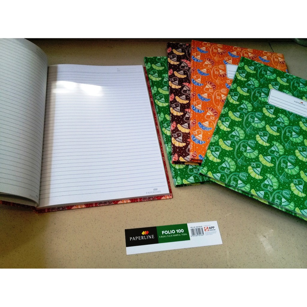 

Buku Tulis Hard Cover Folio 100 Lembar - Paperline
