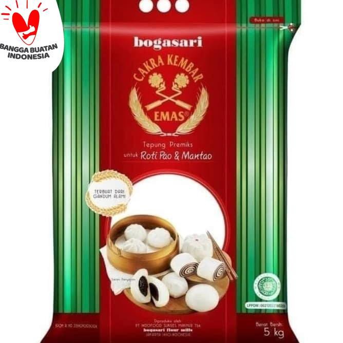 

ZPYK TEPUNG TERIGU CAKRA KEMBAR EMAS UNTUK ROTI DAN PAO WKWR