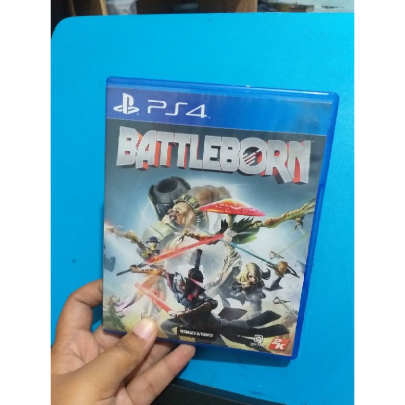 bd dvd kaset game ps4 battleborn (bekas)