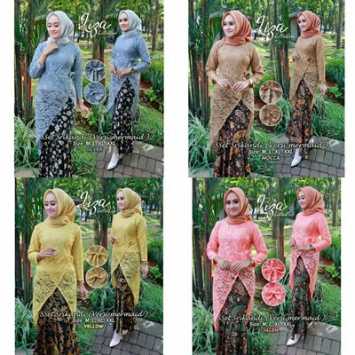 setelan kebaya srikandi+ rok prisket_setelan kebaya modern/setelan kebaya brokat/kebayabrokat/kebaya
