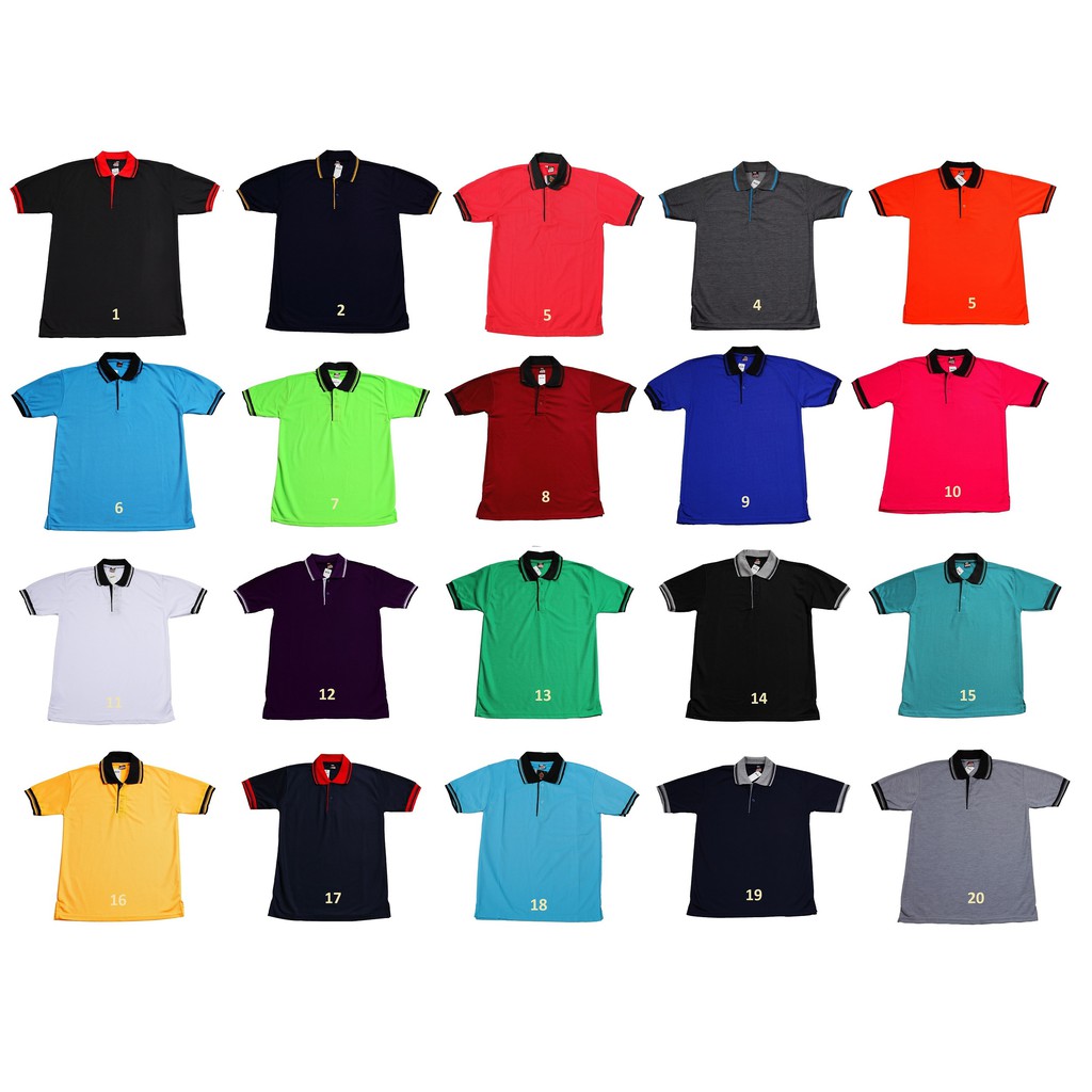 Polo Shirt Bordir Komputer Seragam Murah Polo Shirt Custom