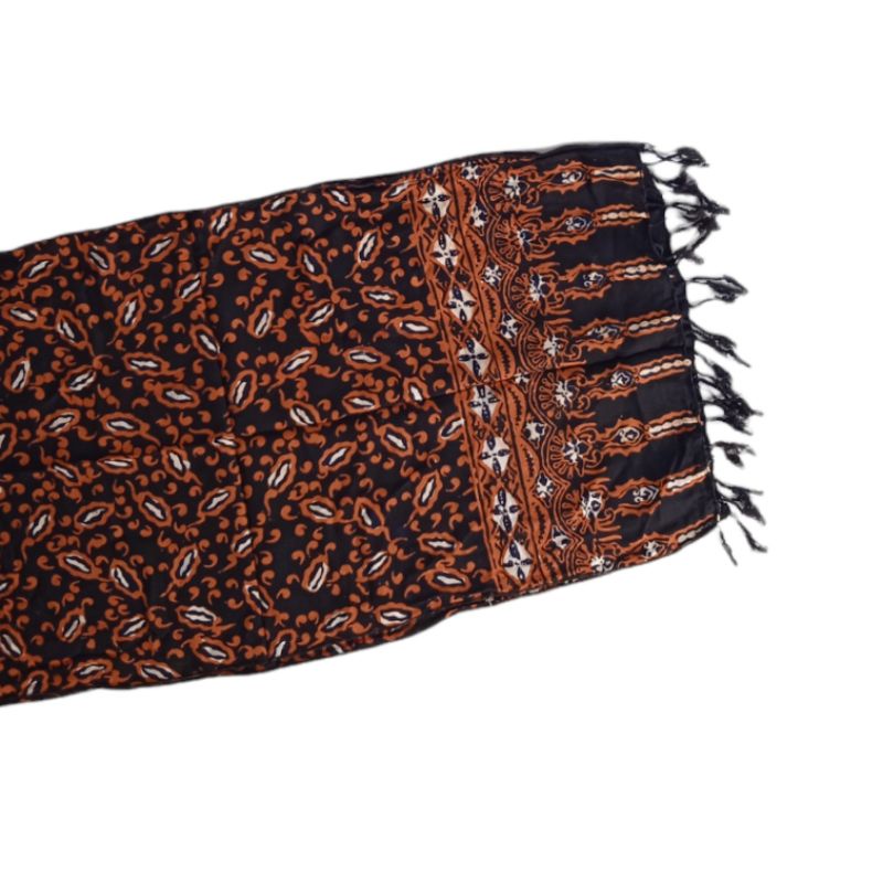Scarf Shawl Selendang Syal Batik Cap Wanita Premium SYLA-2