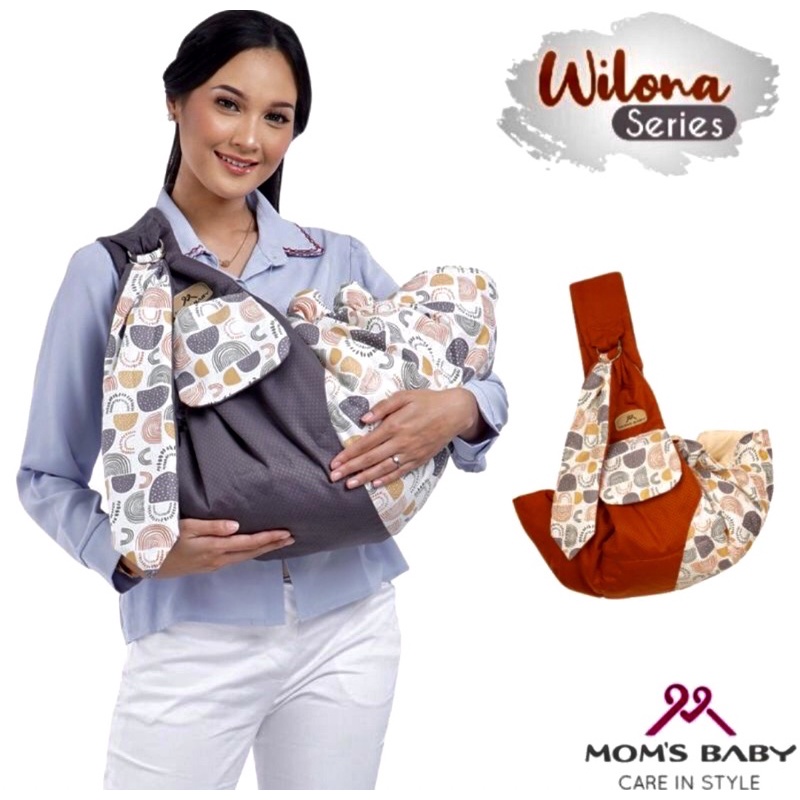 Moms Baby Gendongan Samping Wilona/ Aurora series MBG1019/1022