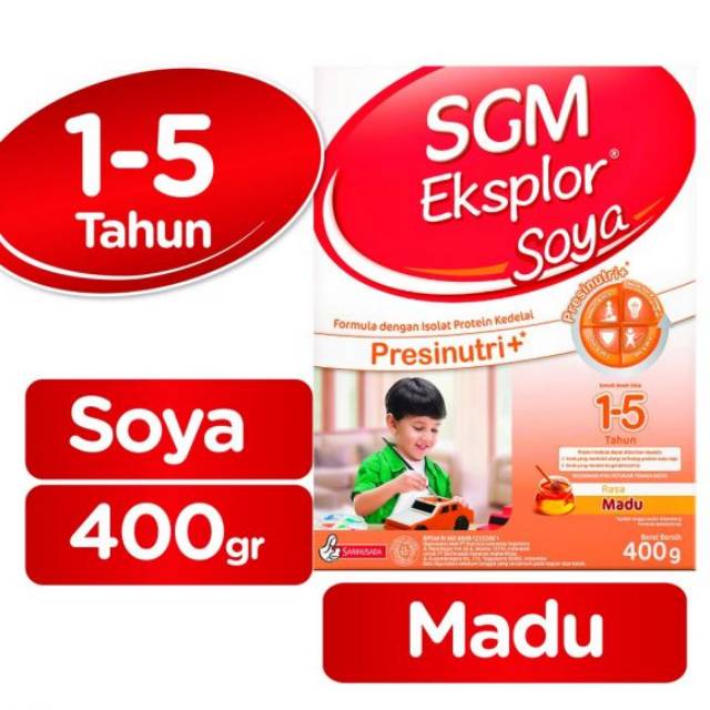 SGM Eksplor Soya 3 Rasa Madu 400gr