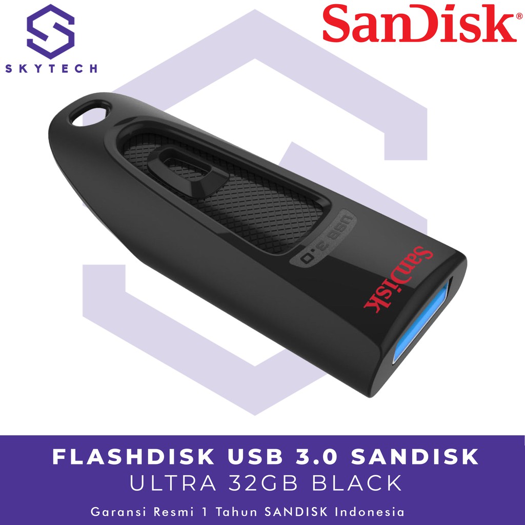 FLASHDISK SANDISK 32GB UP TO 100MB/s CZ48 ORIGINAL GARANSI RESMI