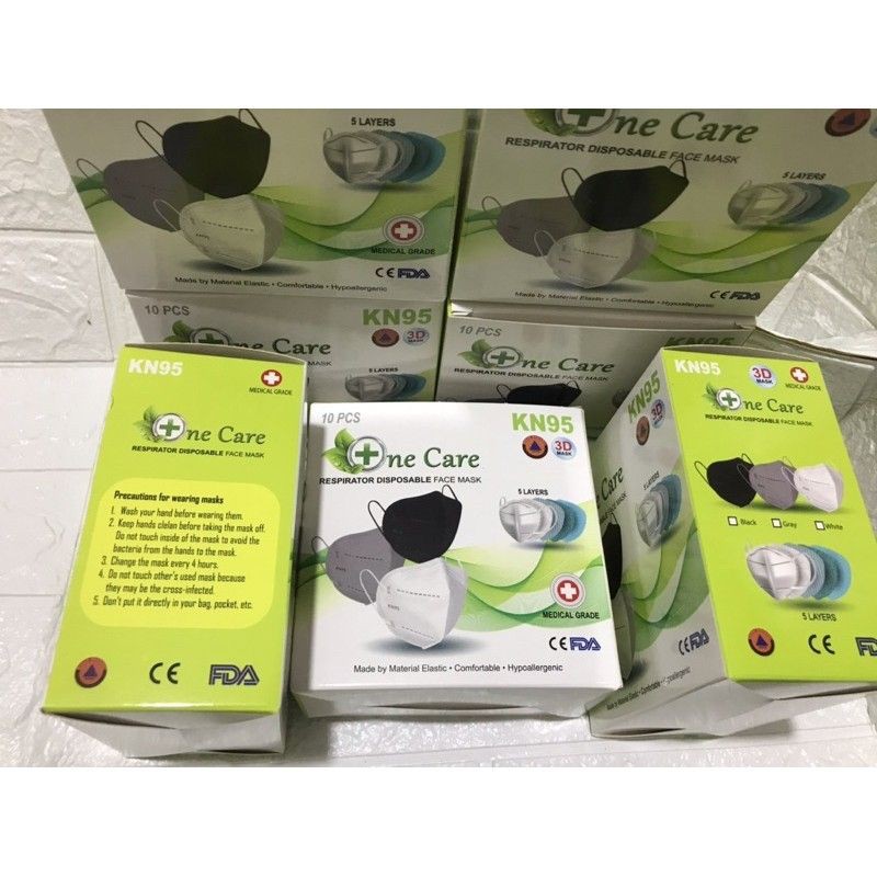 MASKER KN 95 ONE CARE 1BOX isi 10pcs Putih