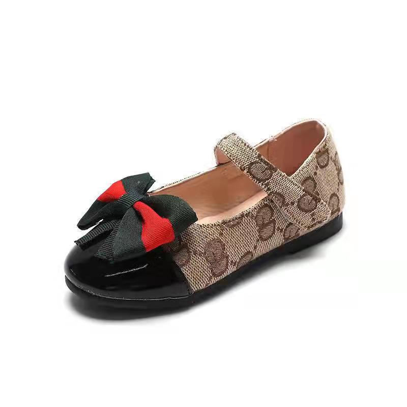 (LOLI-JKT) SP-969 SEPATU ANAK IMPORT PINK COKLAT MOTIF GD 21-35