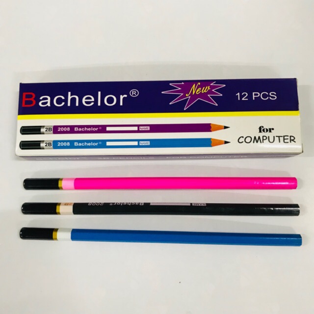 

Pensil Kayu Bachelor 2B isi 1 lusin